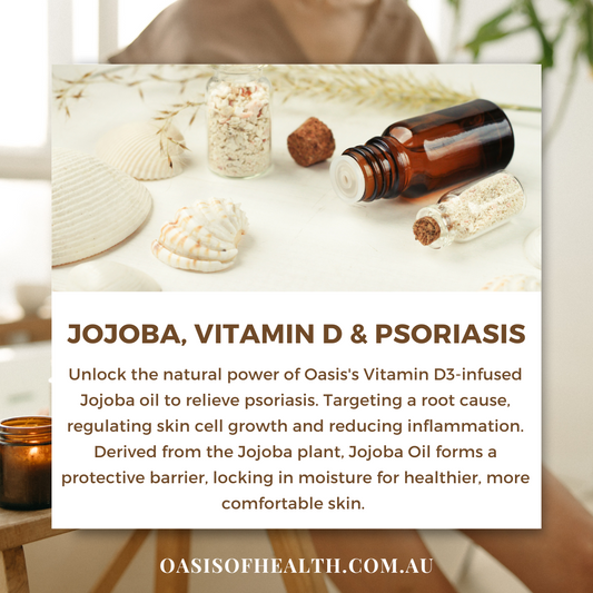 Harnessing the Power of Topical Vitamin D3 and Jojoba Oil for Psoriasis Relief