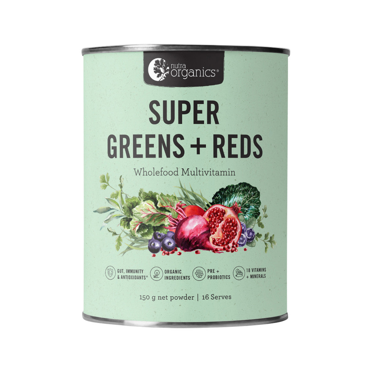 NutraOrganics - Super Greens and Reds